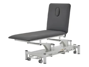 2 Section Electric Treatment Table With Adjustable Back Section